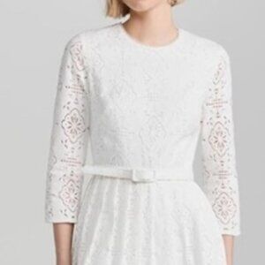 Shoshanna Women's Lasercut Eyelet Vasi Dress